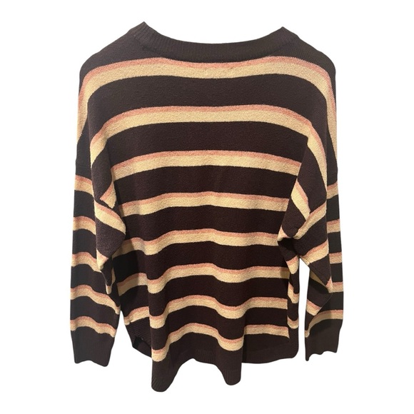 SONOMA SOFT STRETCHY STRIPED COZY SWEATER SIZE XXL - Picture 9 of 11